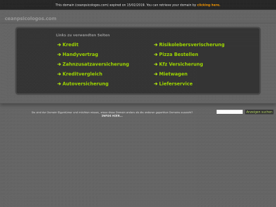 ceanpsicologos.com snapshot