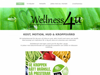wellness4u.se snapshot