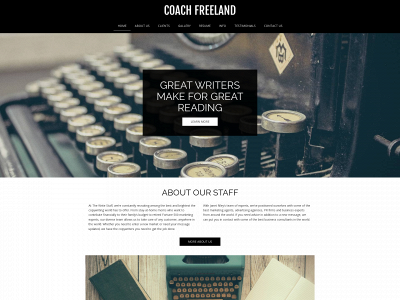 coachmfreeland.com snapshot