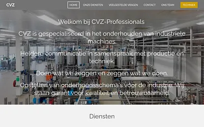 cvz-professionals.nl snapshot