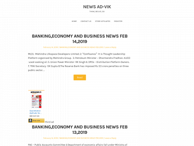 ad-vik.com snapshot