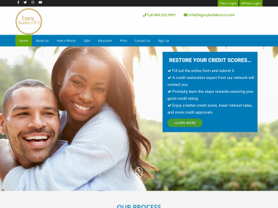 legacybuilderscrs.com snapshot