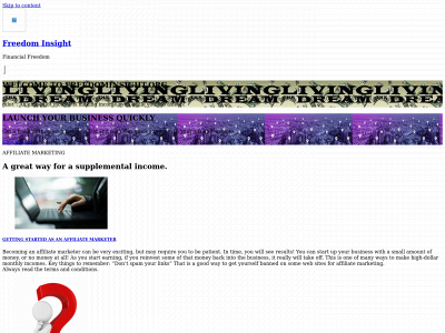 freedominsight.org snapshot