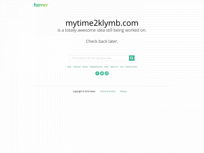 mytime2klymb.com snapshot