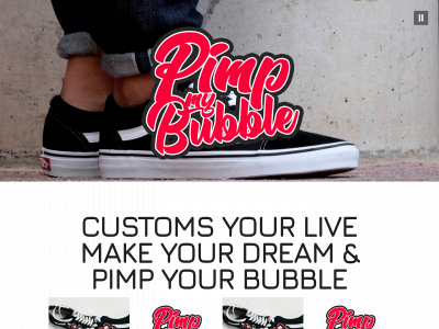 pimp-mybubble.com snapshot