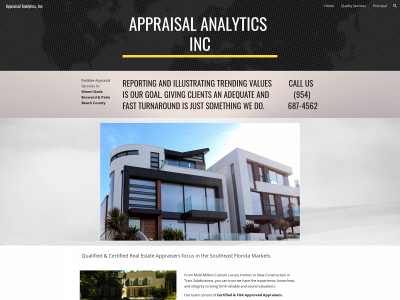 www.appraisalanalytic.com snapshot