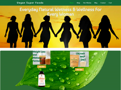 superfoods-vegan.com snapshot