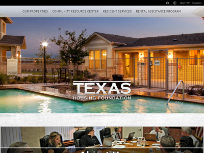 texashousingfoundation.org snapshot