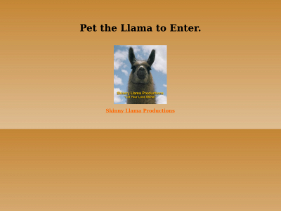 skinnyllamaproductions.com snapshot