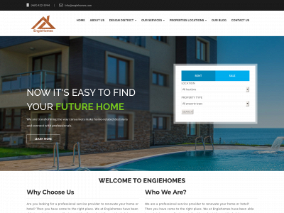 engiehomes.com snapshot
