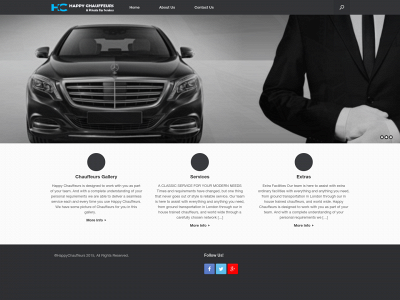 happychauffeurs.com snapshot