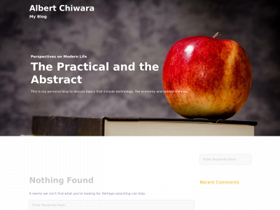 albertchiwara.com snapshot