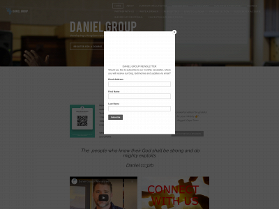 www.danielgroupministry.com snapshot