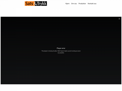trykkverdal.no snapshot