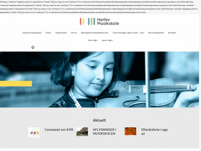 herlevmusikskole.dk snapshot