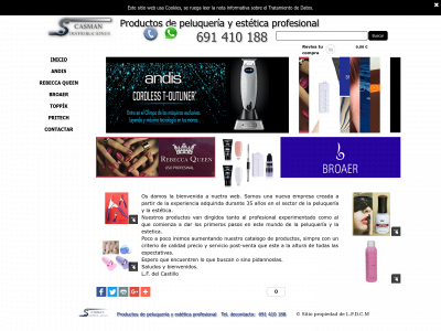 casman-distribuciones.com snapshot