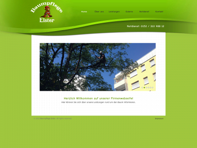 baumpflege-elster.de snapshot