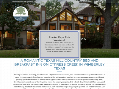 creekhaveninn.com snapshot
