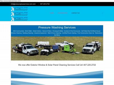 pressureplusservices.com snapshot