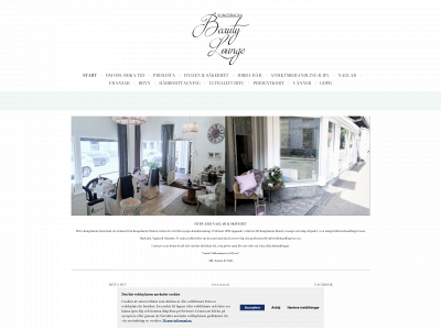 kungsbackabeautylounge.se snapshot