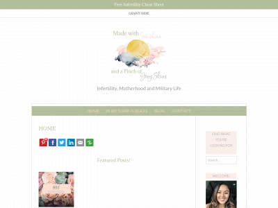 sunshineandgreyskies.com snapshot