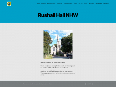rushallhallnhw.co.uk snapshot
