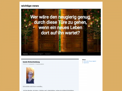 wichtige-news.com snapshot