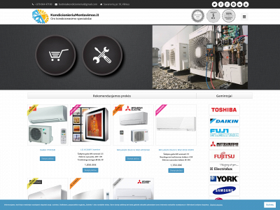 kondicionieriumontavimas.lt snapshot