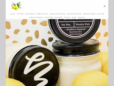 www.lemonadecandlecompany.com snapshot