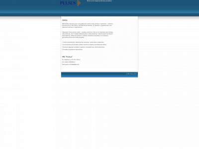 pulsus.lt snapshot