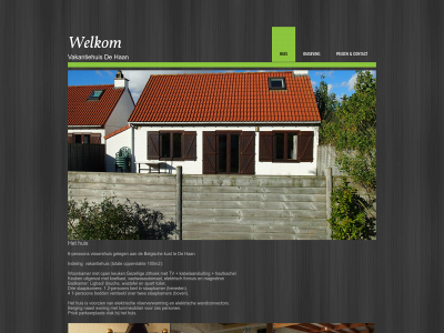 vakantiehuisjeaanzee.be snapshot