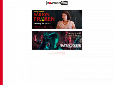 novemberfilm.com snapshot