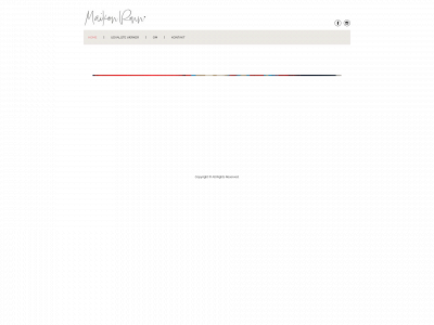 maikenronn.dk snapshot