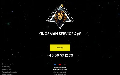 kingsman.dk snapshot
