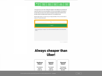cheapairportminicab.co.uk snapshot