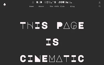 badgirlsjournal.com snapshot