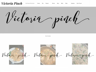 victoriapinch.com snapshot