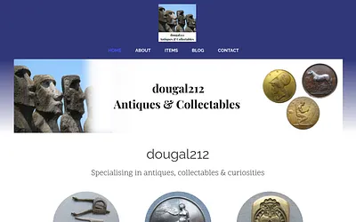 dougal212antiques.co.uk snapshot