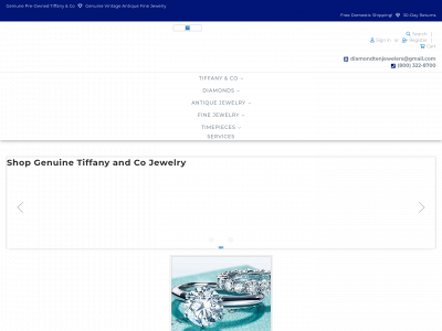diamondten.com snapshot