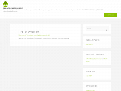 custompolydrip.com snapshot