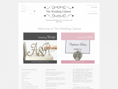 theweddingcabinet.co.uk snapshot