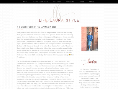 lifelaurastyle.com snapshot