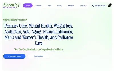 serenityhealthcaresolutions.com snapshot