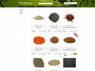 prieskonis.com snapshot