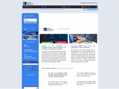 permanentmasterissuer.com snapshot