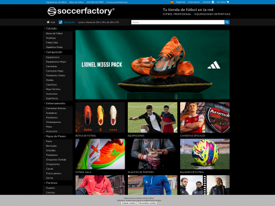 www.soccerfactory.es snapshot
