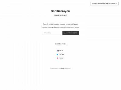 sanitizer4you.nl snapshot