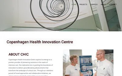 copenhagenhealthinnovationcentre.com snapshot
