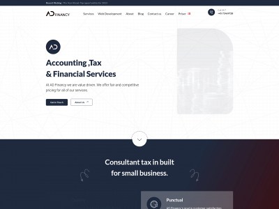 adfinancy.com snapshot