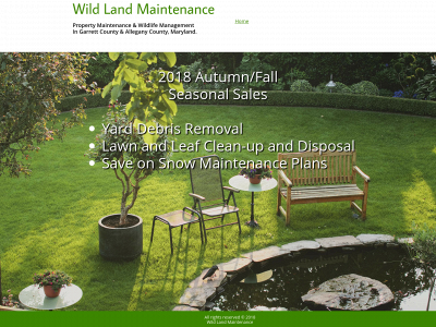 wildlandmaintenance.com snapshot